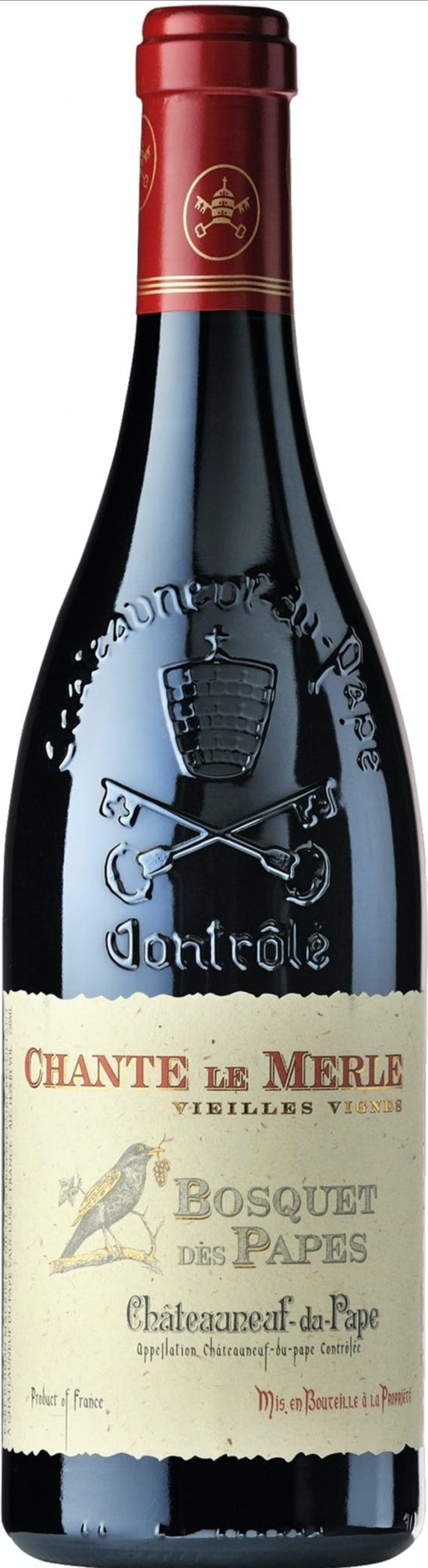 Châteauneuf-du-Pape ”Chante Le Merle” Vieilles Vignes 2019