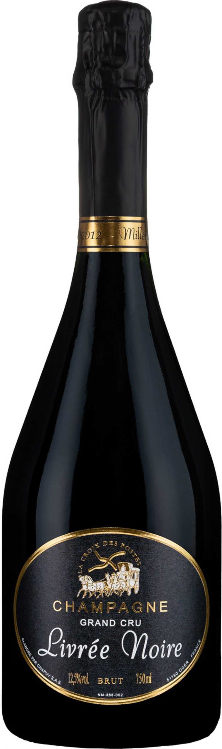 ”Livrée Noire” Grand Cru Millésime Brut 2012