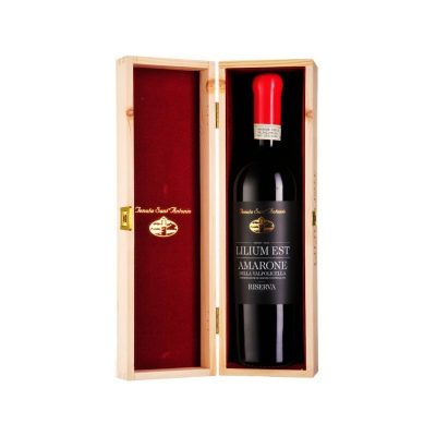 Amarone Riserva "Lilium Est" 2008 - 1 sticlă în cutie de lemn