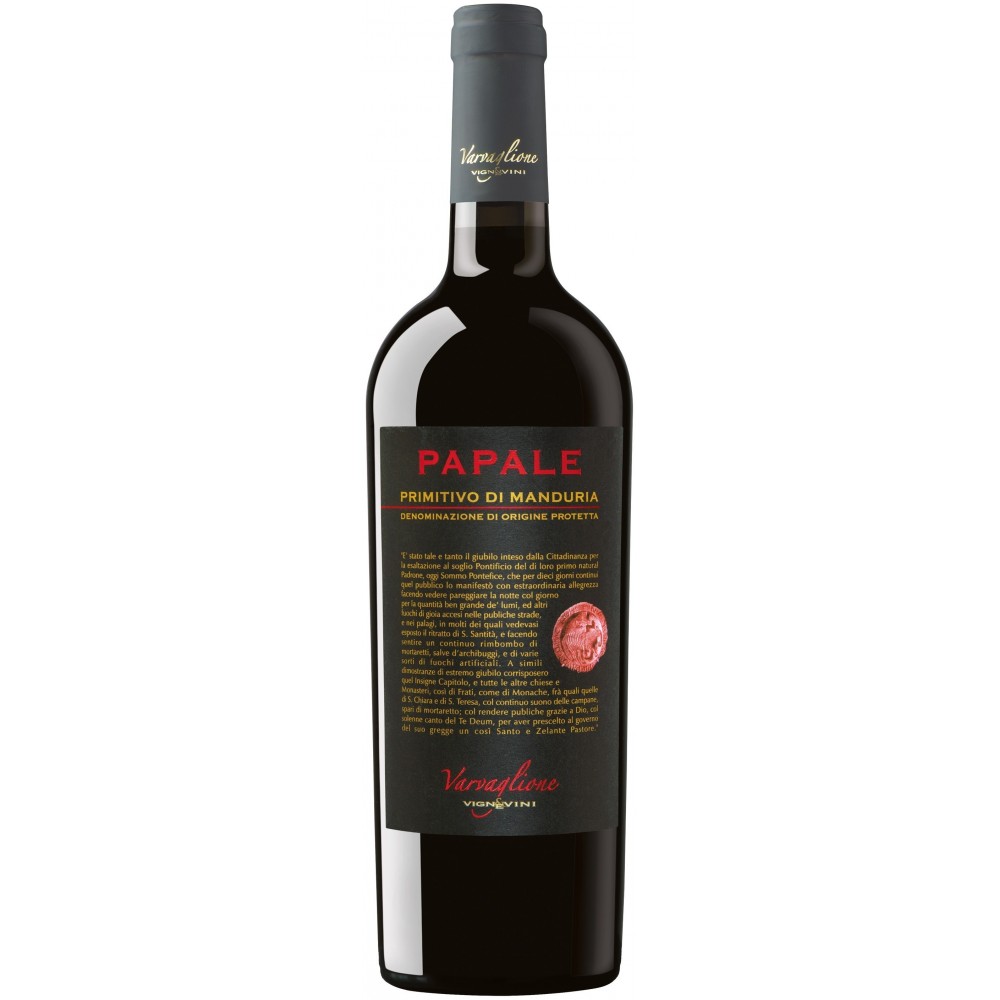 ”Papale” Primitivo di Manduria 2019