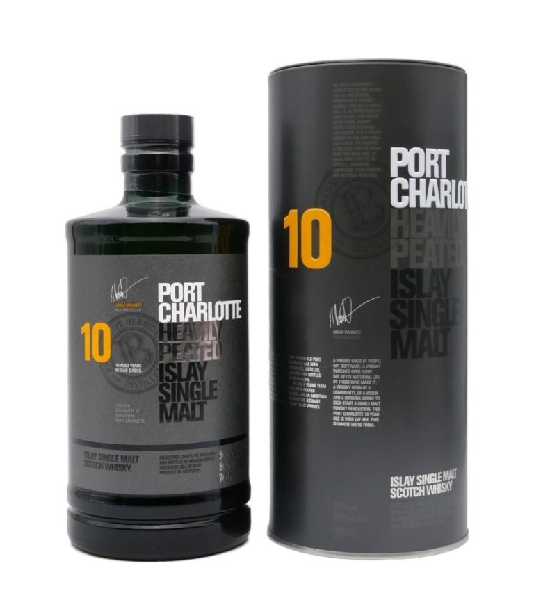 Whisky Bruichladdich Port Charlotte 10 Ani 0.7L